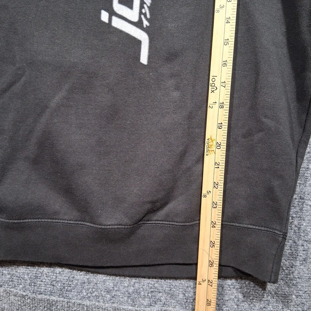 Delta Fleece Mens JDM Japanese Domestic‎ Market Graphic Sweatshirt Black Large